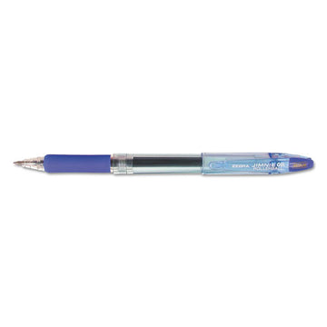 Zebra® Jimnie Gel Pen, Stick, Medium 0.7 Mm, Blue Ink, Smoke Barrel, Dozen freeshipping - TVN Wholesale